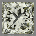 Natural Diamond 0.24 Carats, Princess with  Cut, M Color, VVS2 Clarity and Certified by GIA