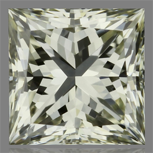 Foto Diamante Natural 0.24 quilates, Princesa , Color M, claridad VVS2 y certificado GIA de