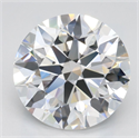Del inventario de diamantes de laboratorio, 3.14 quilates, Redondo , Color D, claridad IF y certificado IGI