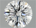 Del inventario de diamantes de laboratorio, 1.55 quilates, Redondo , Color F, claridad VS2 y certificado IGI