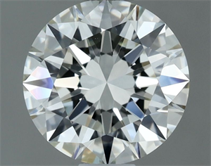 Picture of Natural Diamond 0.90 Carats, Round with Excellent Cut, H Color, VVS2 Clarity and Certified by IGI