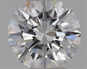 Foto Diamante Natural 0.50 quilates, Redondo , Color F, claridad VS1 y certificado GIA de