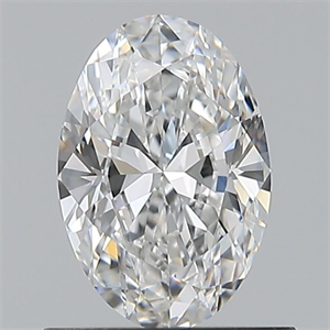 Picture of Natural Diamond 0.70 Carats, Oval with  Cut, E Color, VVS2 Clarity and Certified by GIA