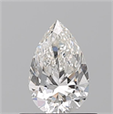 Diamante Natural 0.50 quilates, De pera , Color H, claridad VS2 y certificado GIA