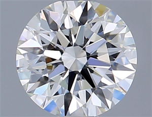 Foto Diamante Natural 0.42 quilates, Redondo , Color H, claridad VS1 y certificado GIA de