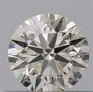 Picture of Natural Diamond 0.41 Carats, Round with Excellent Cut, L Color, VS2 Clarity and Certified by GIA