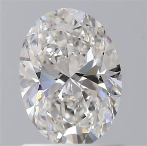 Picture of Natural Diamond 0.90 Carats, Oval with  Cut, F Color, SI1 Clarity and Certified by GIA
