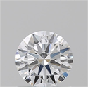 Diamante Natural 0.80 quilates, Redondo , Color D, claridad VVS1 y certificado GIA