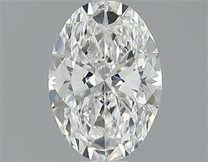 Picture of Natural Diamond 0.70 Carats, Oval with  Cut, F Color, VVS2 Clarity and Certified by GIA