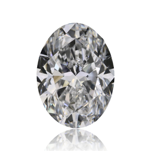 Picture of Natural Diamond 0.81 Carats, Oval with  Cut, D Color, VVS1 Clarity and Certified by GIA