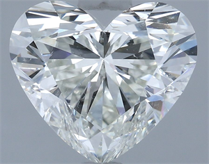 Picture of Natural Diamond 2.21 Carats, Heart with  Cut, I Color, SI1 Clarity and Certified by IGI