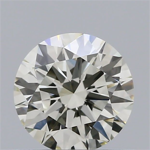 Picture of Natural Diamond 0.50 Carats, Round with Very Good Cut, L Color, VVS2 Clarity and Certified by GIA