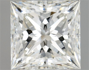 Picture of Natural Diamond 1.53 Carats, Princess with  Cut, G Color, VVS1 Clarity and Certified by GIA