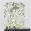Natural Diamond 1.00 Carats, Radiant with  Cut, N Color, SI1 Clarity and Certified by GIA