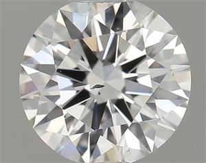 Foto Diamante Natural 0.42 quilates, Redondo , Color F, claridad SI2 y certificado GIA de