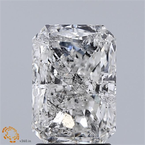 Picture of Natural Diamond 2.01 Carats, Radiant with  Cut, H Color, I1 Clarity and Certified by IGI