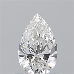 Picture of Natural Diamond 0.50 Carats, Pear with  Cut, F Color, VS2 Clarity and Certified by GIA