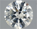 Natural Diamond 1.51 Carats, Round with Very Good Cut, I Color, SI2 Clarity and Certified by IGI