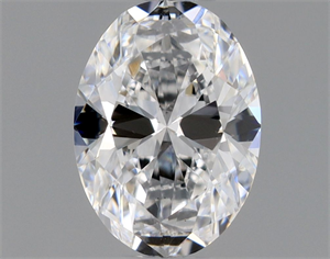 Foto Diamante Natural 0.40 quilates, Ovalado , Color D, claridad VS1 y certificado GIA de