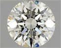 Natural Diamond 0.73 Carats, Round with Excellent Cut, K Color, VS1 Clarity and Certified by GIA