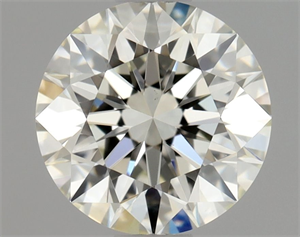 Picture of Natural Diamond 0.73 Carats, Round with Excellent Cut, K Color, VS1 Clarity and Certified by GIA