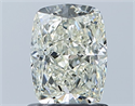 Natural Diamond 1.20 Carats, Cushion with  Cut, L Color, VS1 Clarity and Certified by GIA
