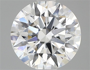 Picture of Lab Grown Diamond 1.06 Carats, Round with Ideal Cut, E Color, VS1 Clarity and Certified by IGI