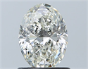 Diamante Natural 0.90 quilates, Ovalado , Color J, claridad VS2 y certificado GIA
