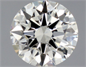 Diamante Natural 0.90 quilates, Redondo , Color J, claridad VVS1 y certificado GIA
