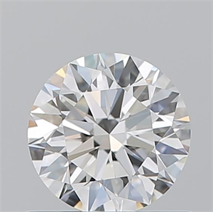 Picture of Natural Diamond 0.70 Carats, Round with Excellent Cut, H Color, VVS2 Clarity and Certified by GIA