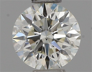 Picture of Natural Diamond 0.43 Carats, Round with Excellent Cut, I Color, VS2 Clarity and Certified by IGI