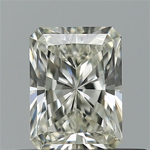 Picture of Natural Diamond 0.51 Carats, Radiant with  Cut, K Color, VVS1 Clarity and Certified by GIA