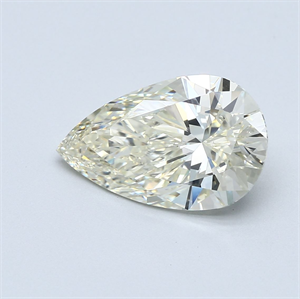 Foto Diamante Natural 4.09 quilates, De pera , Color L, claridad VS1 y certificado GIA de