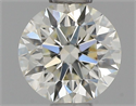 Diamante Natural 0.41 quilates, Redondo , Color J, claridad VS1 y certificado IGI