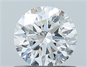 Natural Diamond 0.70 Carats, Round with Excellent Cut, E Color, SI1 Clarity and Certified by GIA