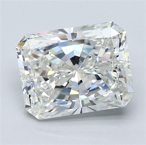 Foto Diamante Natural 3.20 quilates, Radiante , Color G, claridad VS1 y certificado GIA de