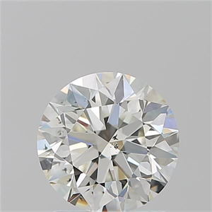 Foto Diamante Natural 1.50 quilates, Redondo , Color H, claridad SI1 y certificado HRD de