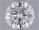 Del inventario de diamantes de laboratorio, 1.04 quilates, Redondo , Color D, claridad VVS2 y certificado IGI