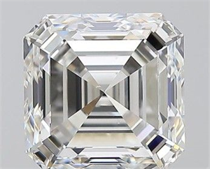 Picture of Natural Diamond 2.70 Carats, Asscher with  Cut, G Color, VS2 Clarity and Certified by GIA