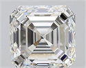 Natural Diamond 2.70 Carats, Asscher with  Cut, G Color, VS2 Clarity and Certified by GIA