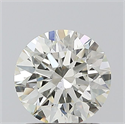 Natural Diamond 1.21 Carats, Round with Excellent Cut, K Color, VS2 Clarity and Certified by GIA