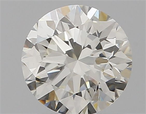 Picture of Natural Diamond 0.51 Carats, Round with Excellent Cut, H Color, IF Clarity and Certified by IGI