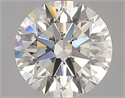 Diamante Natural 1.80 quilates, Redondo , Color J, claridad IF y certificado GIA