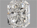Natural Diamond 0.61 Carats, Radiant with  Cut, H Color, VS1 Clarity and Certified by GIA