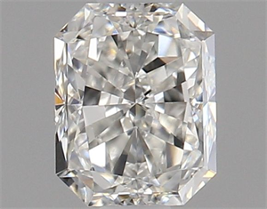 Picture of Natural Diamond 0.61 Carats, Radiant with  Cut, H Color, VS1 Clarity and Certified by GIA