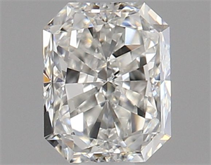 Picture of Natural Diamond 0.61 Carats, Radiant with  Cut, H Color, VS1 Clarity and Certified by GIA