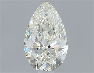 Picture of Natural Diamond 0.50 Carats, Pear with  Cut, K Color, SI1 Clarity and Certified by GIA