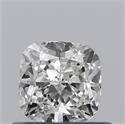Natural Diamond 0.61 Carats, Cushion with  Cut, G Color, SI2 Clarity and Certified by GIA