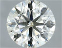 Natural Diamond 1.30 Carats, Round with Excellent Cut, L Color, VS1 Clarity and Certified by IGI