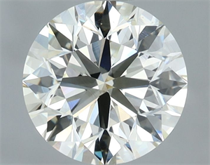 Picture of Natural Diamond 1.30 Carats, Round with Excellent Cut, L Color, VS1 Clarity and Certified by IGI